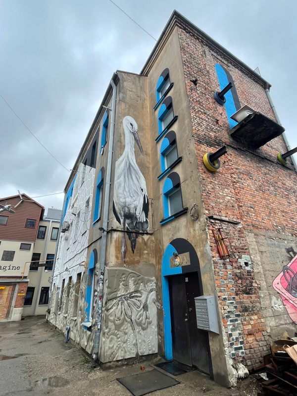 Kiemo Galerija (Courtyard Gallery) in Kaunas, Lithuania