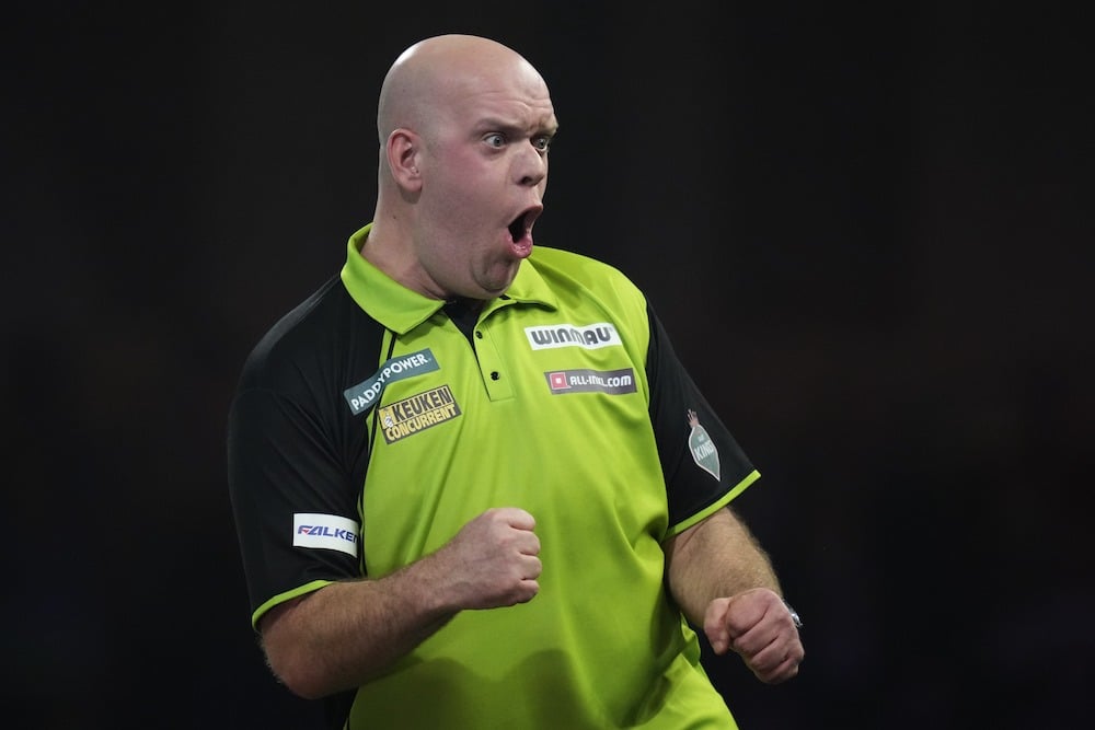 Mighty Mike van Gerwen to meet Luke Littler in world darts final