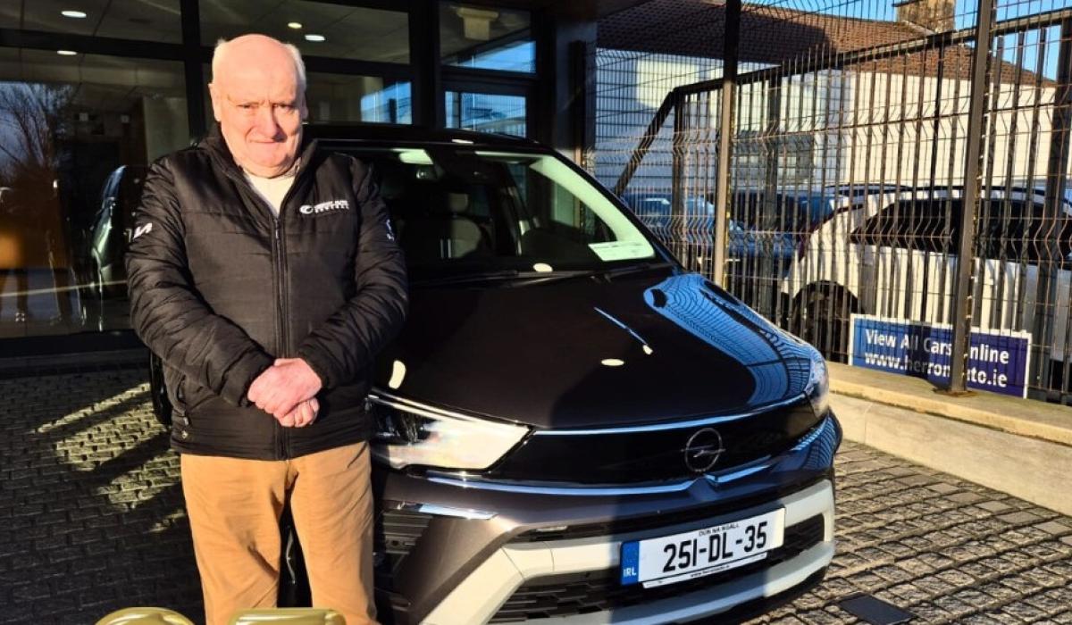 Dunkineely's Edmund Brennan buys his 35th new year Opel in Donegal Town