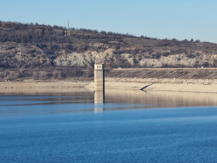 Water Level Remains Low at Ogosta Reservoir Despite December Precipitation