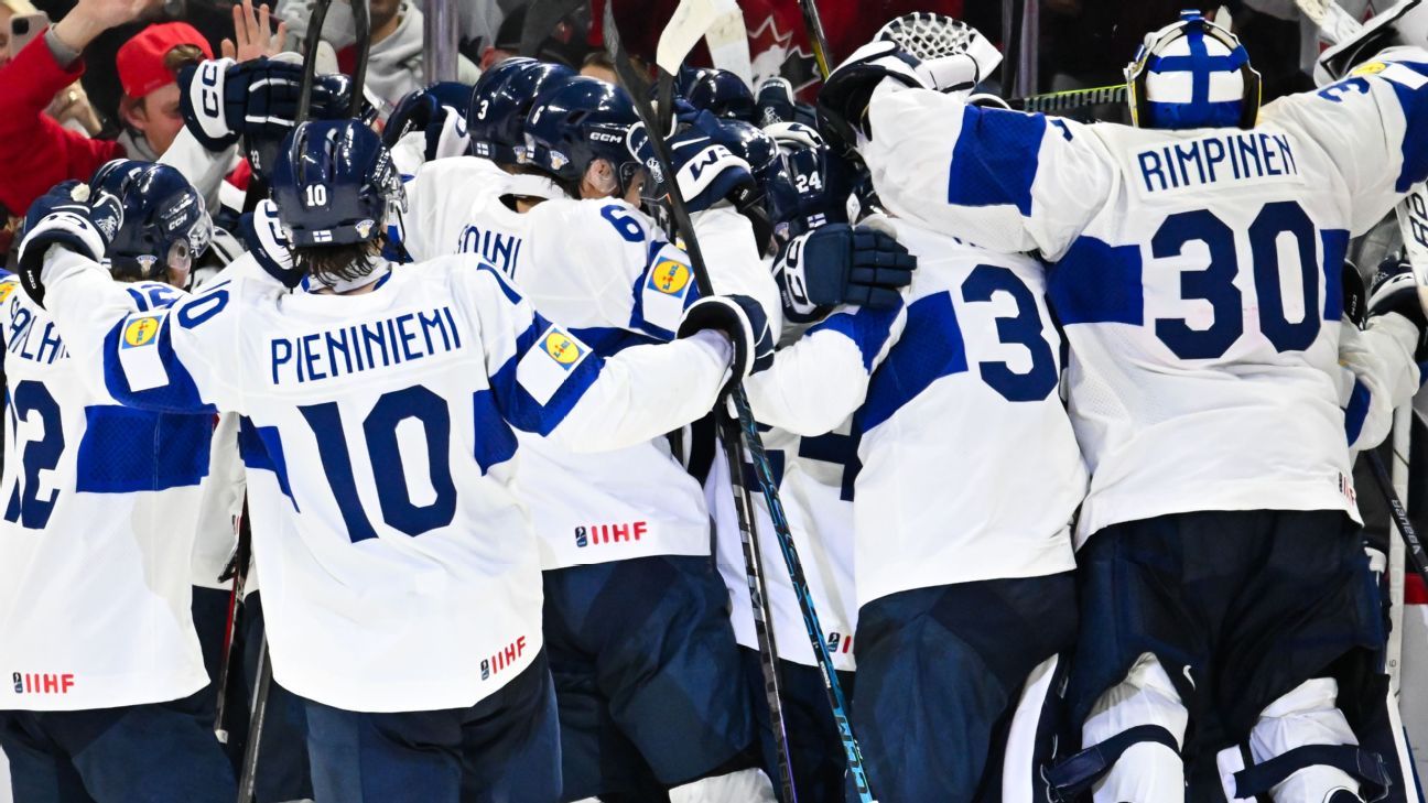 Team USA falls in OT, 1st loss at world juniors