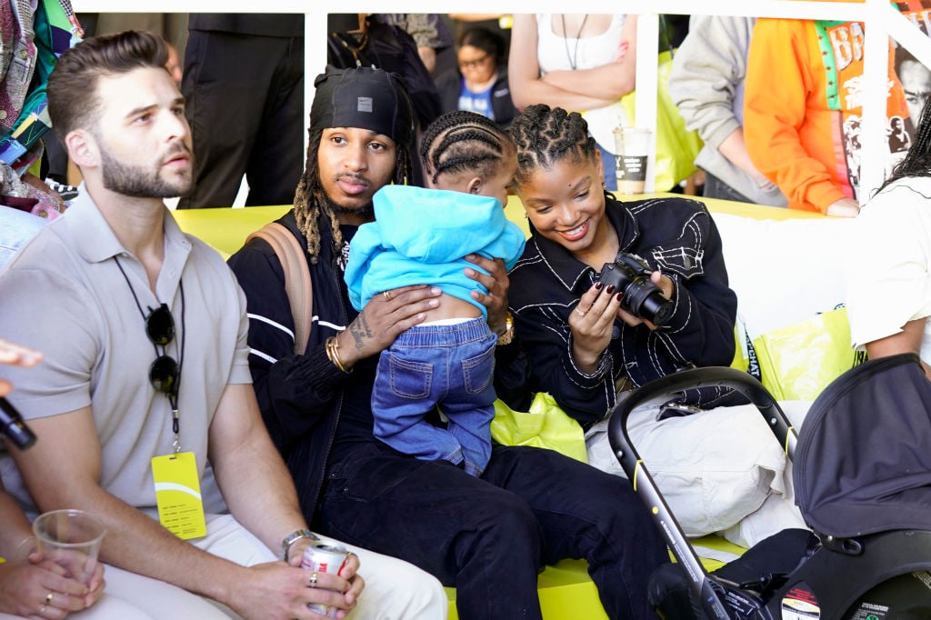 Halle Bailey & DDG's Son Halo Takes His First Steps On Camera