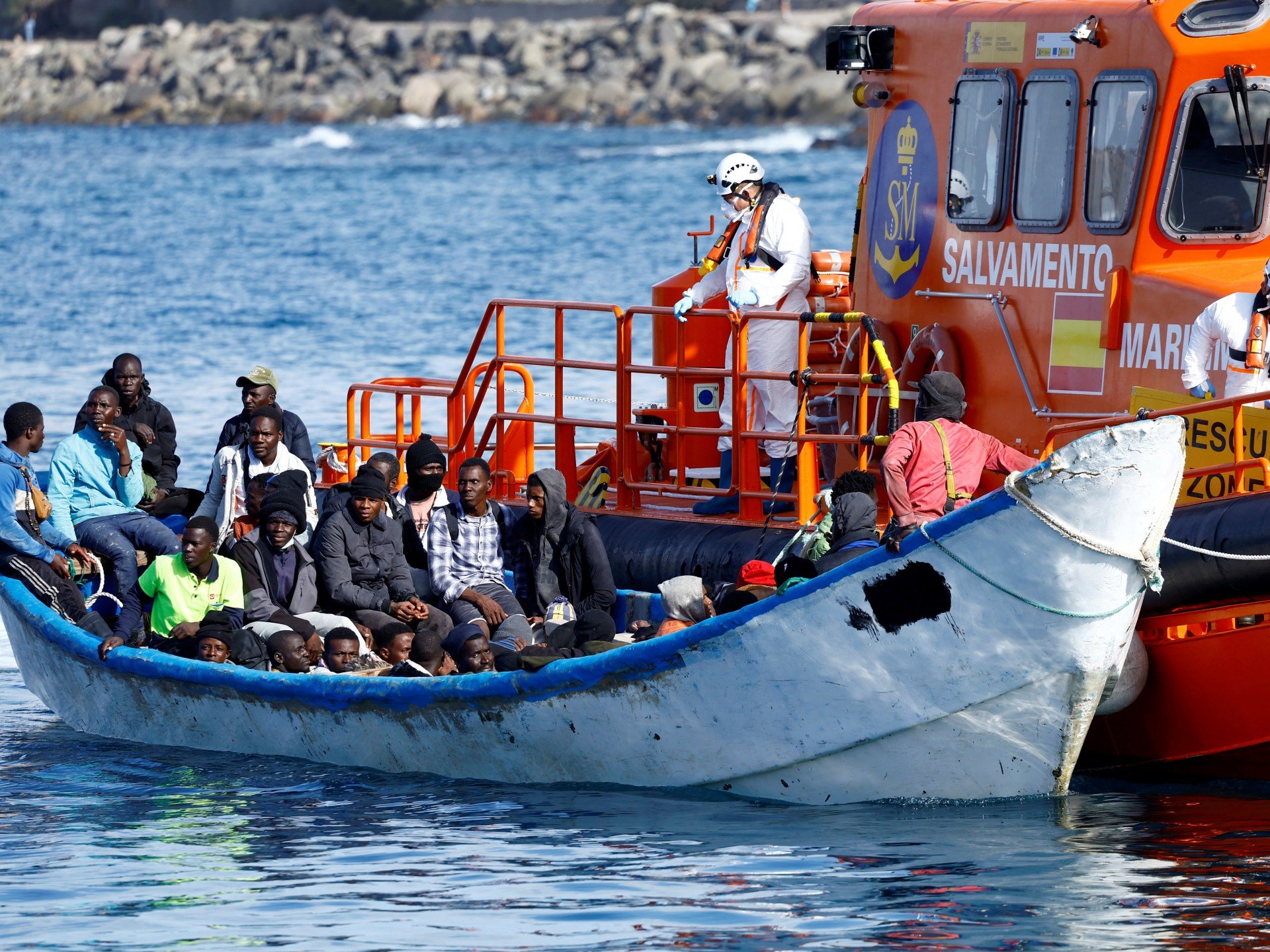 Record number of migrants, refugees reached Canary Islands by sea in 2024