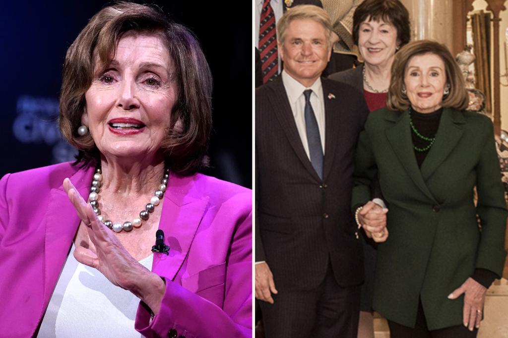 Nancy Pelosi fell in her 'very high' heels, then stood for a photo with a broken hip, Michael McCaul says