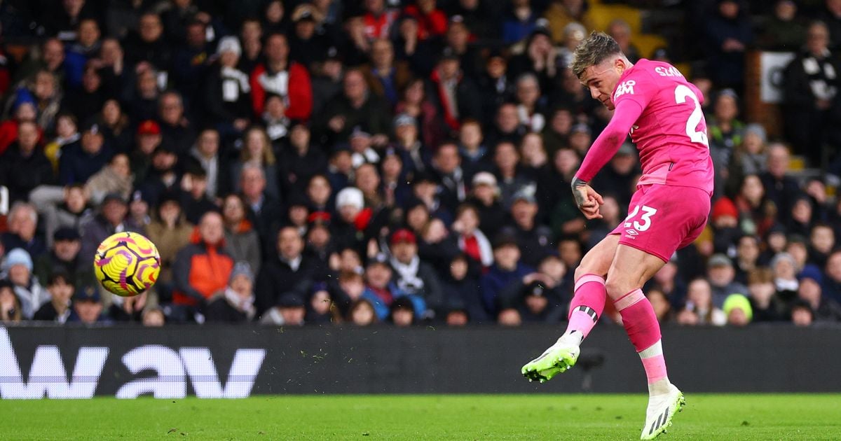 Watch as Ireland striker Sammie Szmodics scores his fourth Premier League goal of the season