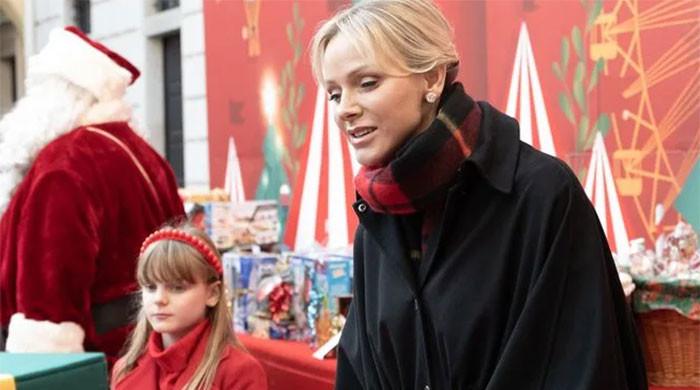 Princess Charlene and her kids serve up fashion royalty