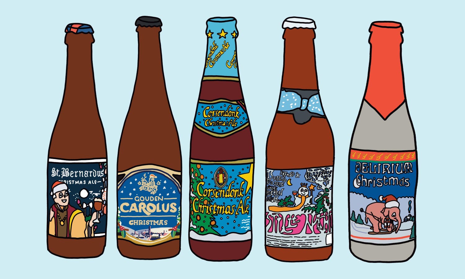 Make The Holidays Shine With These Belgian Christmas Beers