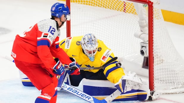 Czech Republic beats Sweden in marathon shootout to win bronze at world junior championship