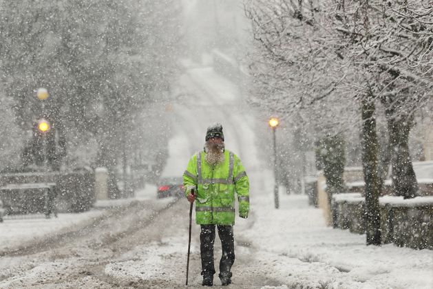 Up to 60,000 without power overnight as schools in at least two counties to remain closed after heavy snowfall