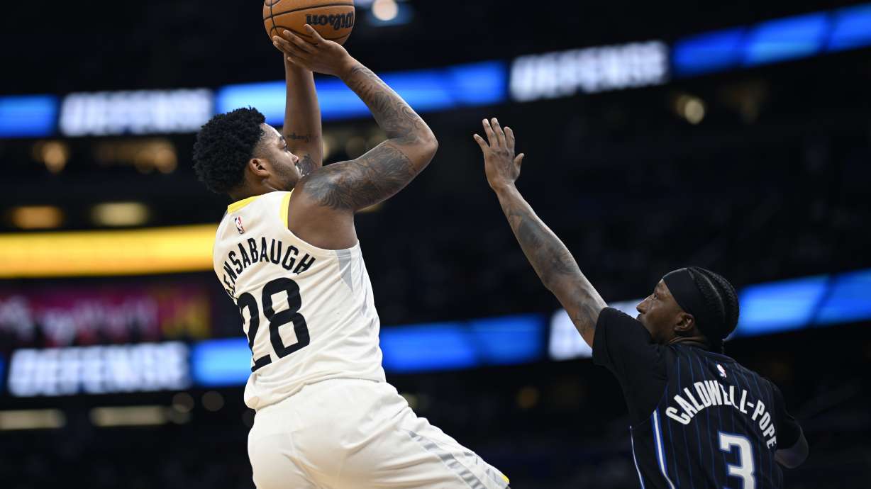 Brice Sensabaugh's heater continues as Jazz win 2nd straight by topping Magic