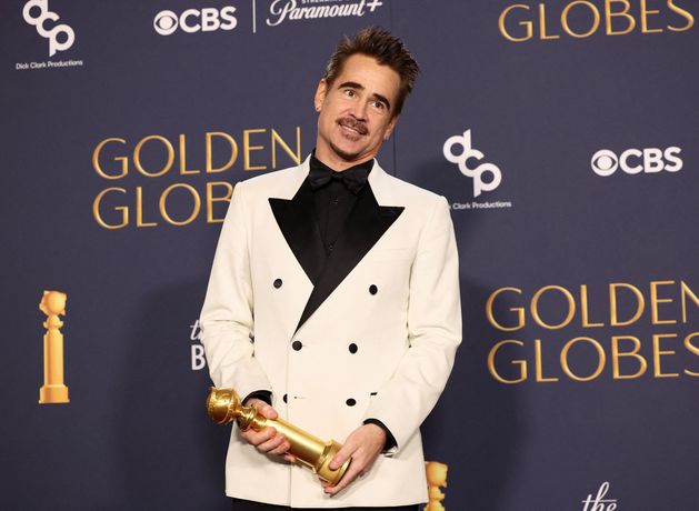 Colin Farrell wins Golden Globe for role as Batman villain The Penguin in HBO series