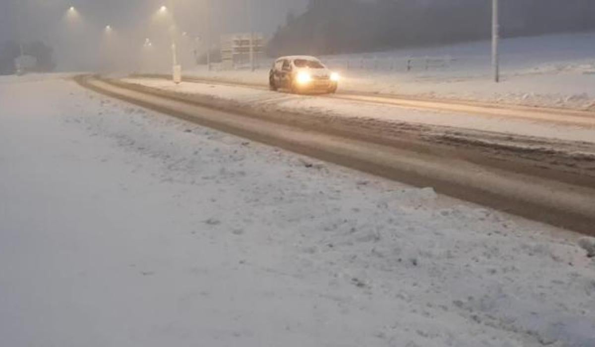 Freezing nights with widespread frost, ice and lying snow, forecast for Donegal