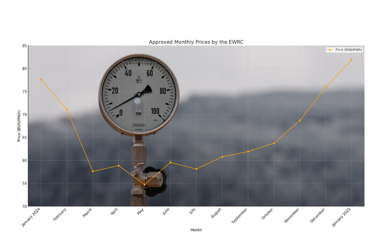 Natgas Price Up in 2024: 5.59% on Bulgarian Regulated Market, 58.39% on Balkan Gas Hub, 33.82% on Largest European Market