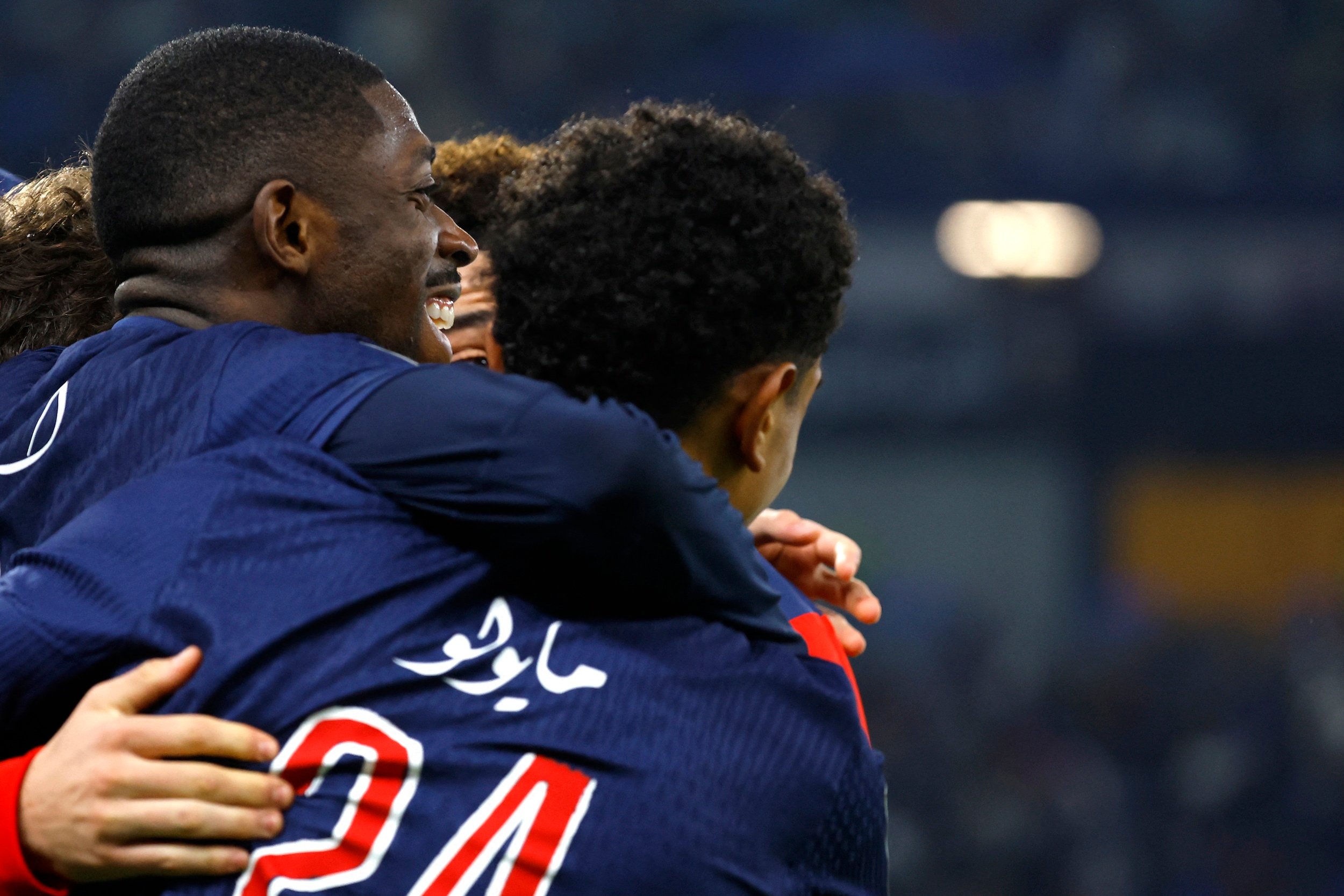 Late Dembele strike earns PSG French Champions Trophy in Doha