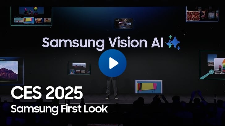 [Video] [CES 2025] Samsung Unveils Vision AI at First Look