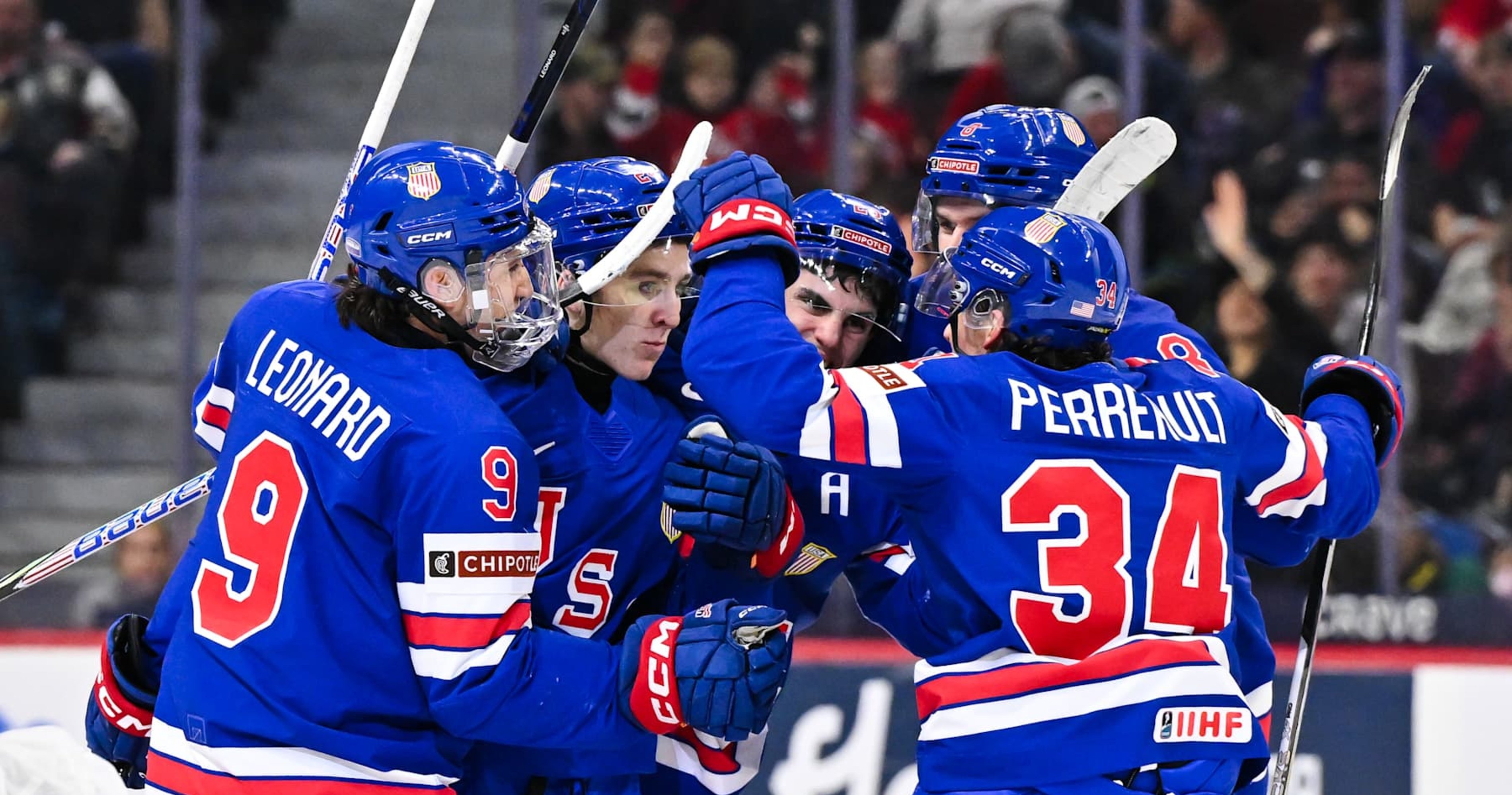 USA Beats Finland in OT to Win Gold 2025 World Junior Hockey Championship Bracket