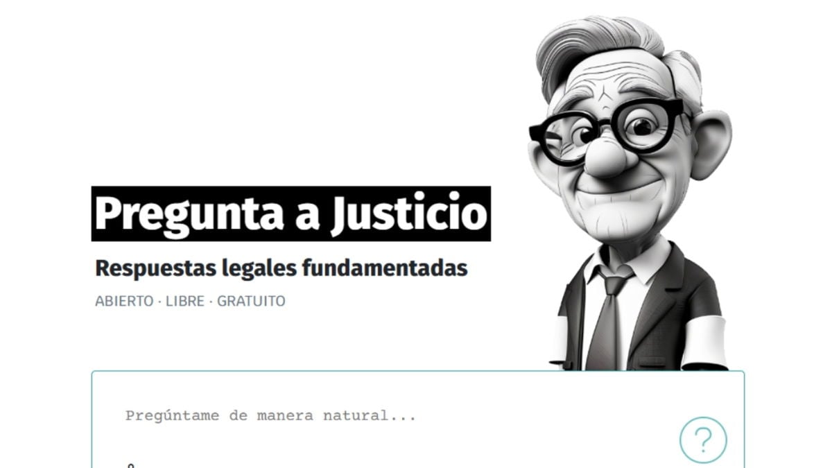 Justicio, el ChatGPT "made in Spain" gratuito que responde tus consultas legales