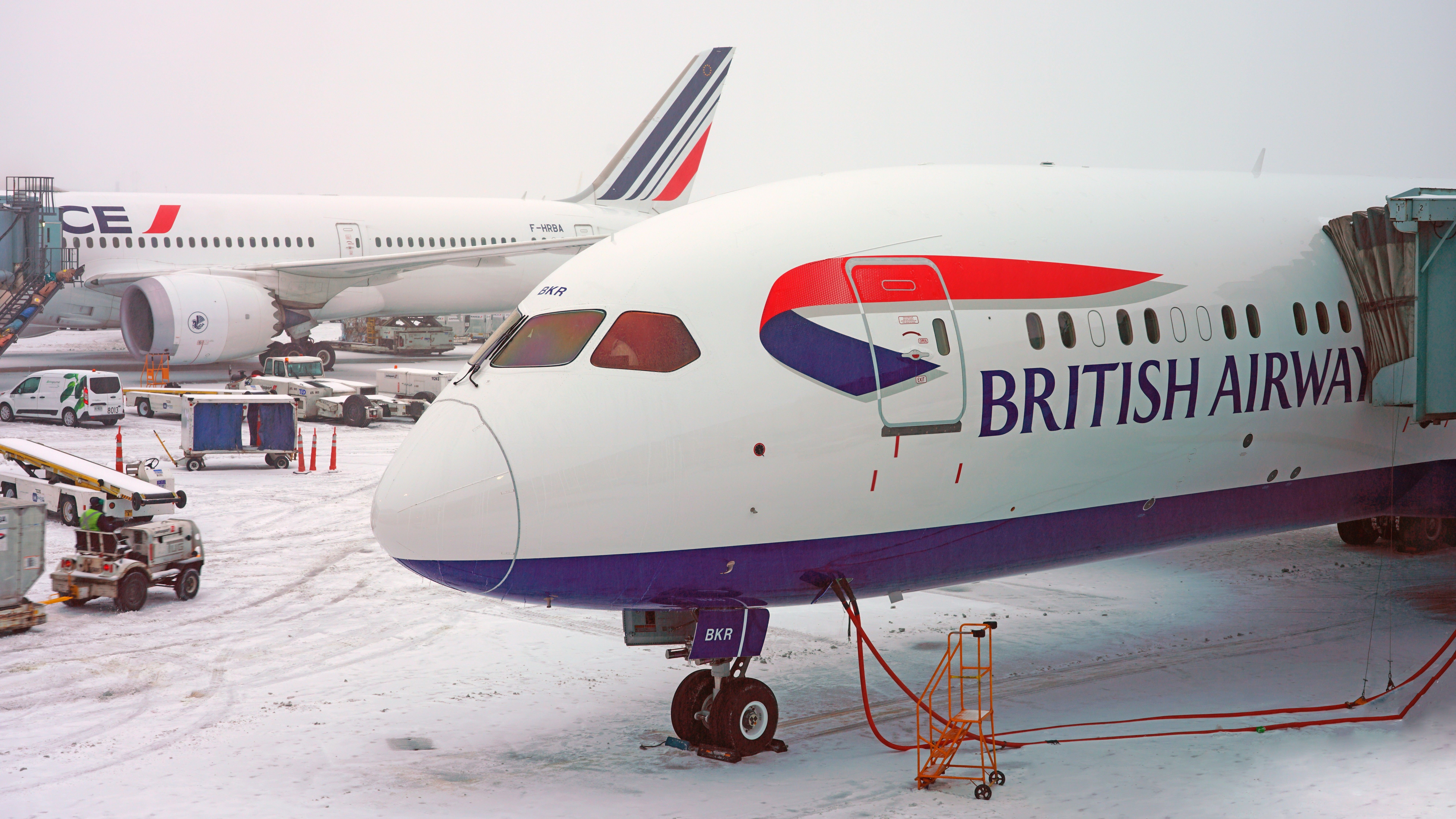 Severe Winter Storms Disrupt Air Travel In The US, UK & Germany