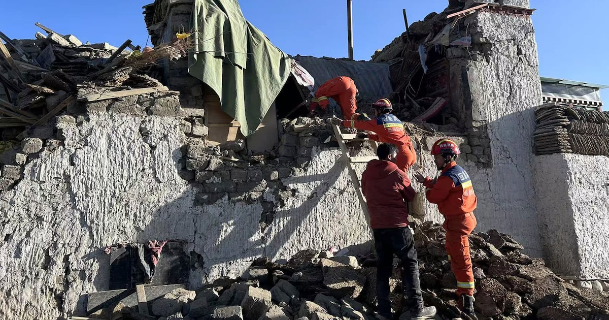 Tibet earthquake: At least 95 dead as strong quake strikes holy city near Mount Everest