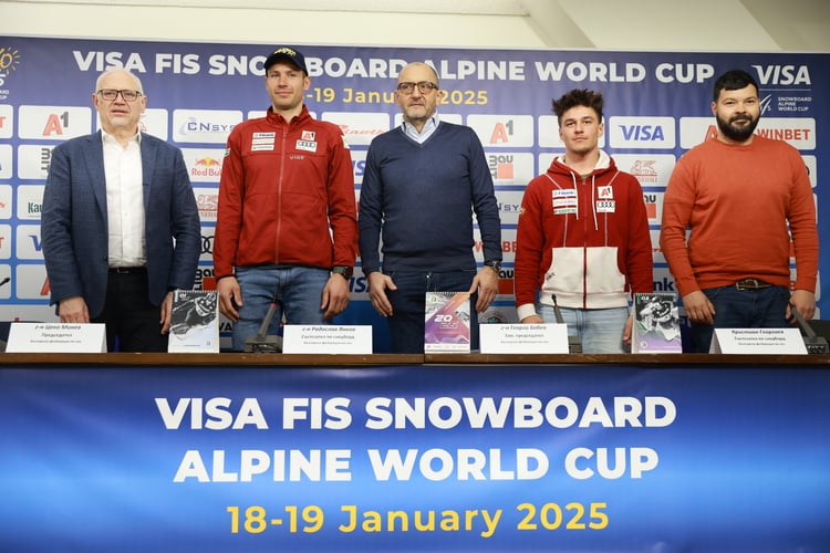 135 competitors from 19 countries to Take Part in the Snowboard World Cup in Bansko