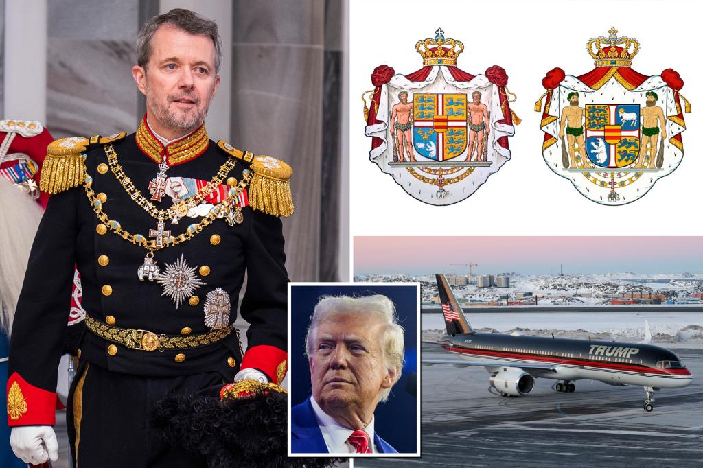 King of Denmark trolls Trump by changing royal coat of arms to feature Greenland