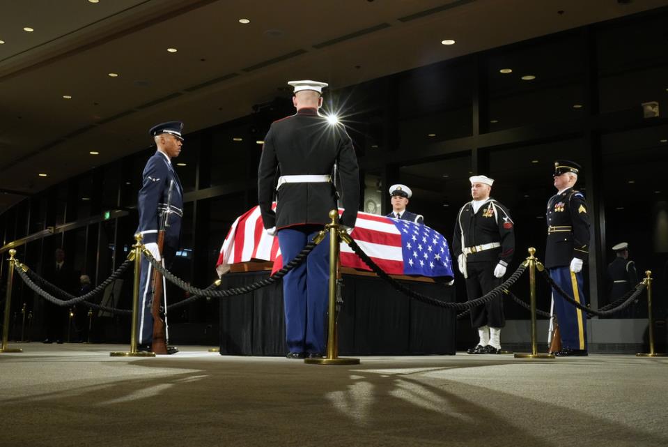 Jimmy Carter's funeral begins by tracing 100 years from rural Georgia to the world stage