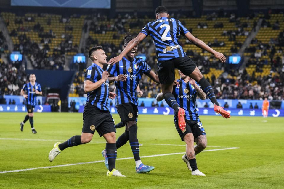 Inter extend dominance over Atalanta with 2-0 win in Italian Super Cup semifinals in Saudi Arabia