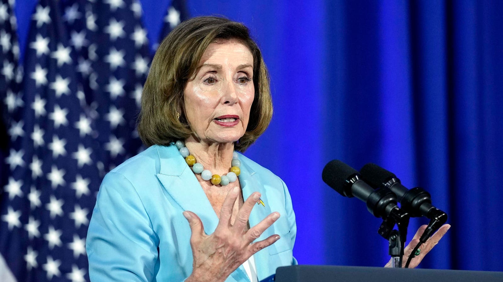 Nancy Pelosi Hospitalized After Injury In Luxembourg, Her Office Says