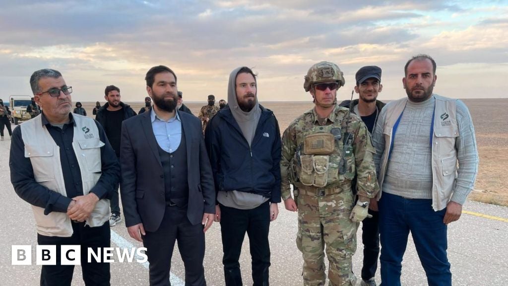 US military flies freed captive Travis Timmerman out of Syria