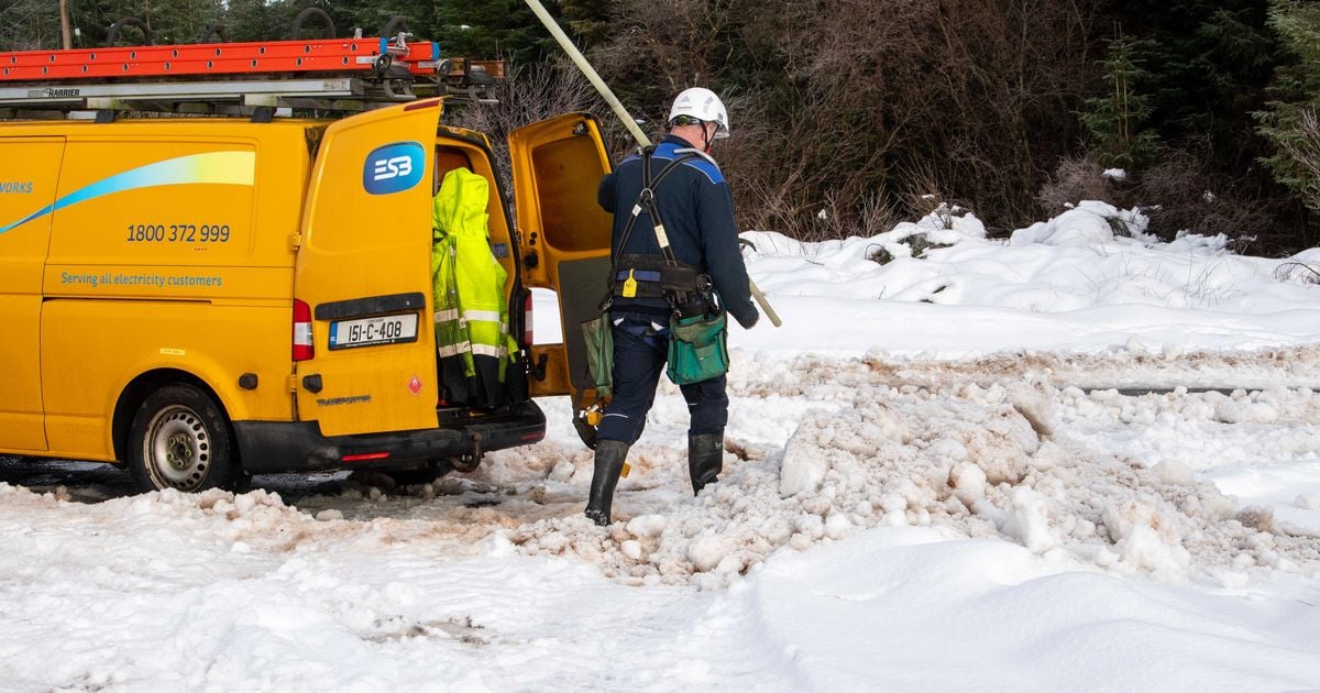 People without power told by ESB they can use hotel facilities during cold snap