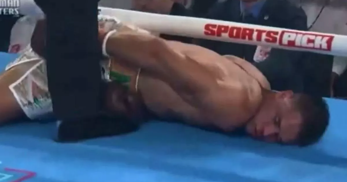 Boxer leaves fans concerned after brutal knockout victory