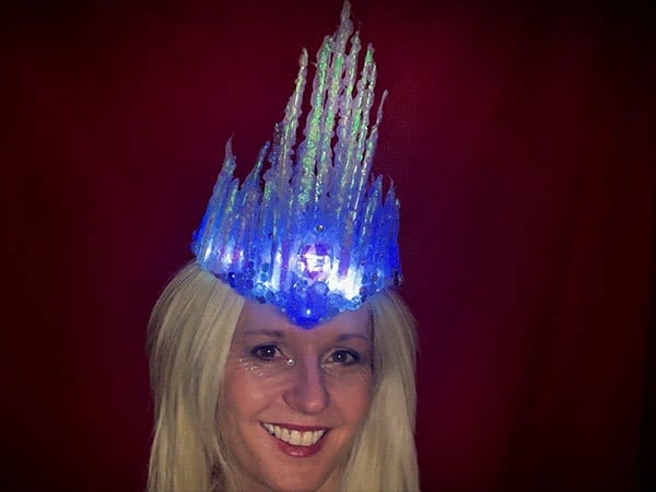 Icicle Crown with Pebble Pixels & WLED