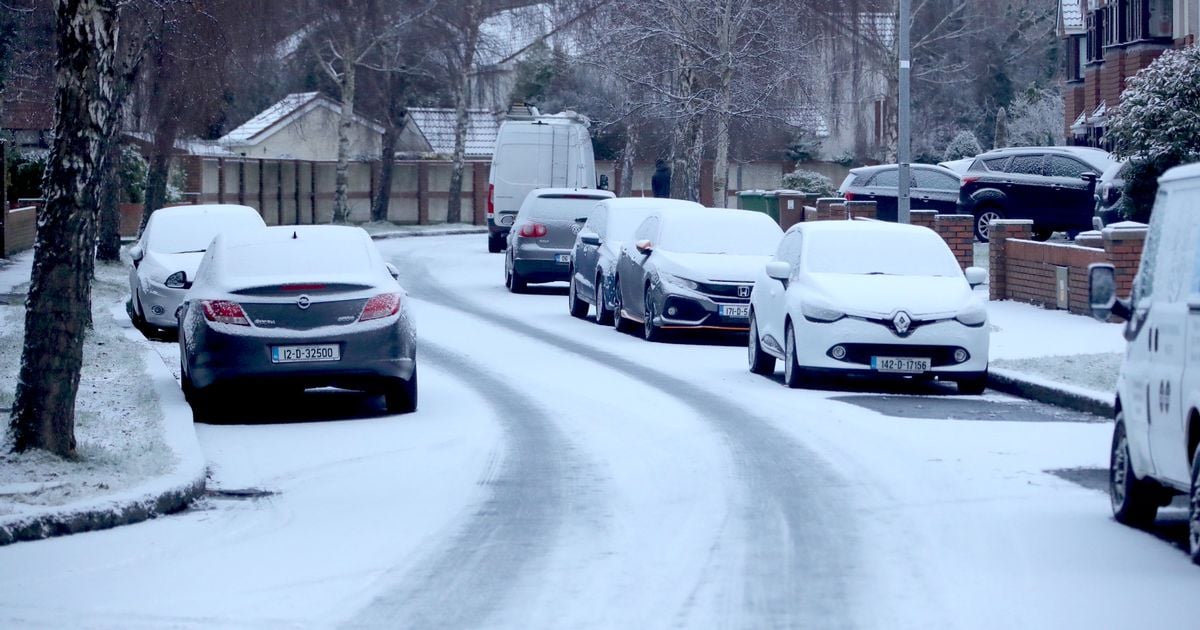 Ireland weather: Met Eireann maps show temperatures plunging to -11 tonight amid orange warning