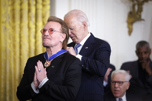 Bono may have received the Medal of Freedom but younger Irish artists are putting him to shame for his deafening silence on Gaza