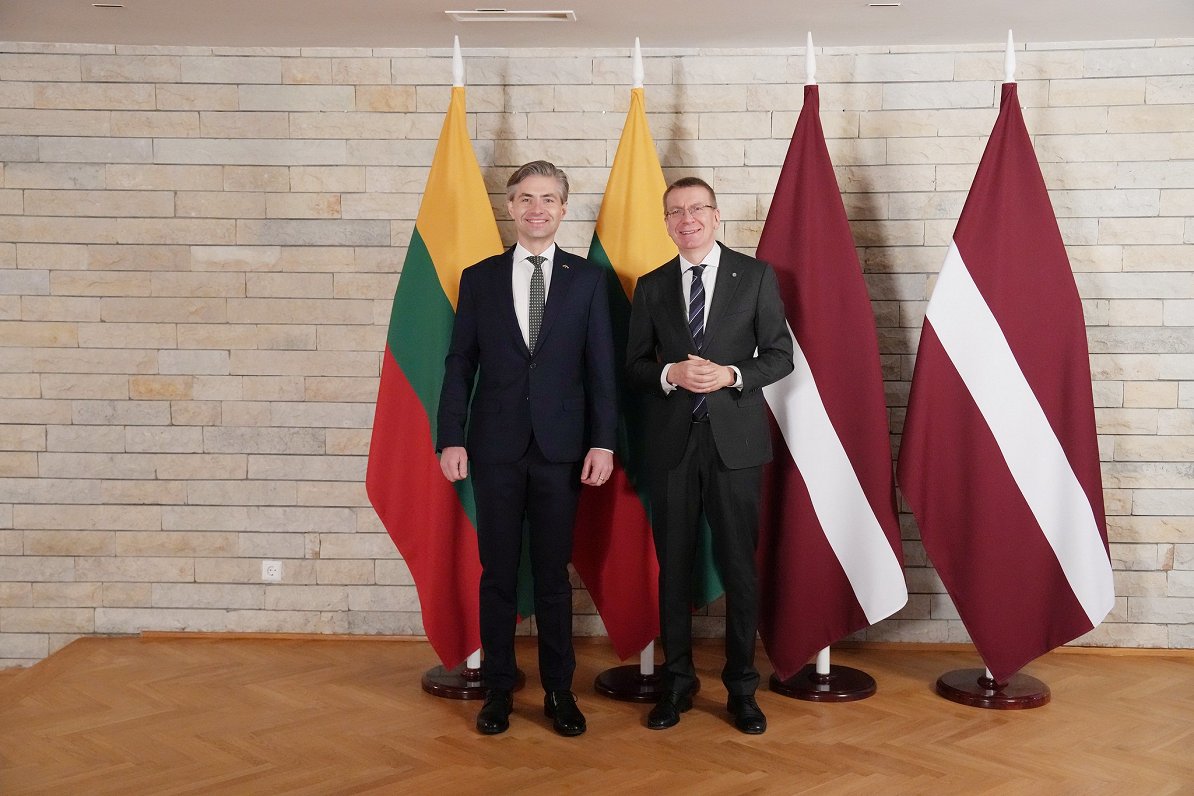 New Lithuanian Foreign Minister visits Latvia