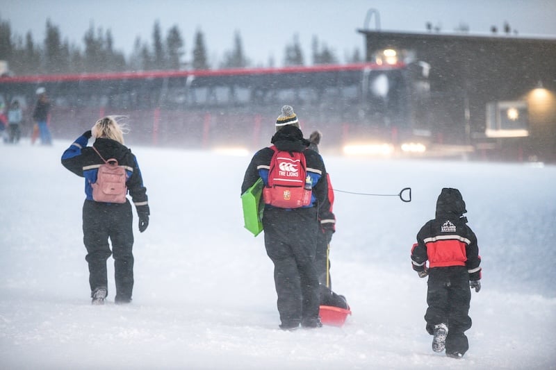 Tourists leave luxury winter jackets behind in Lapland hotels