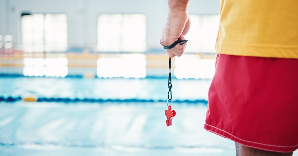 Man lay at bottom of pool for more than five minutes while lifeguards stood by chatting, court hears