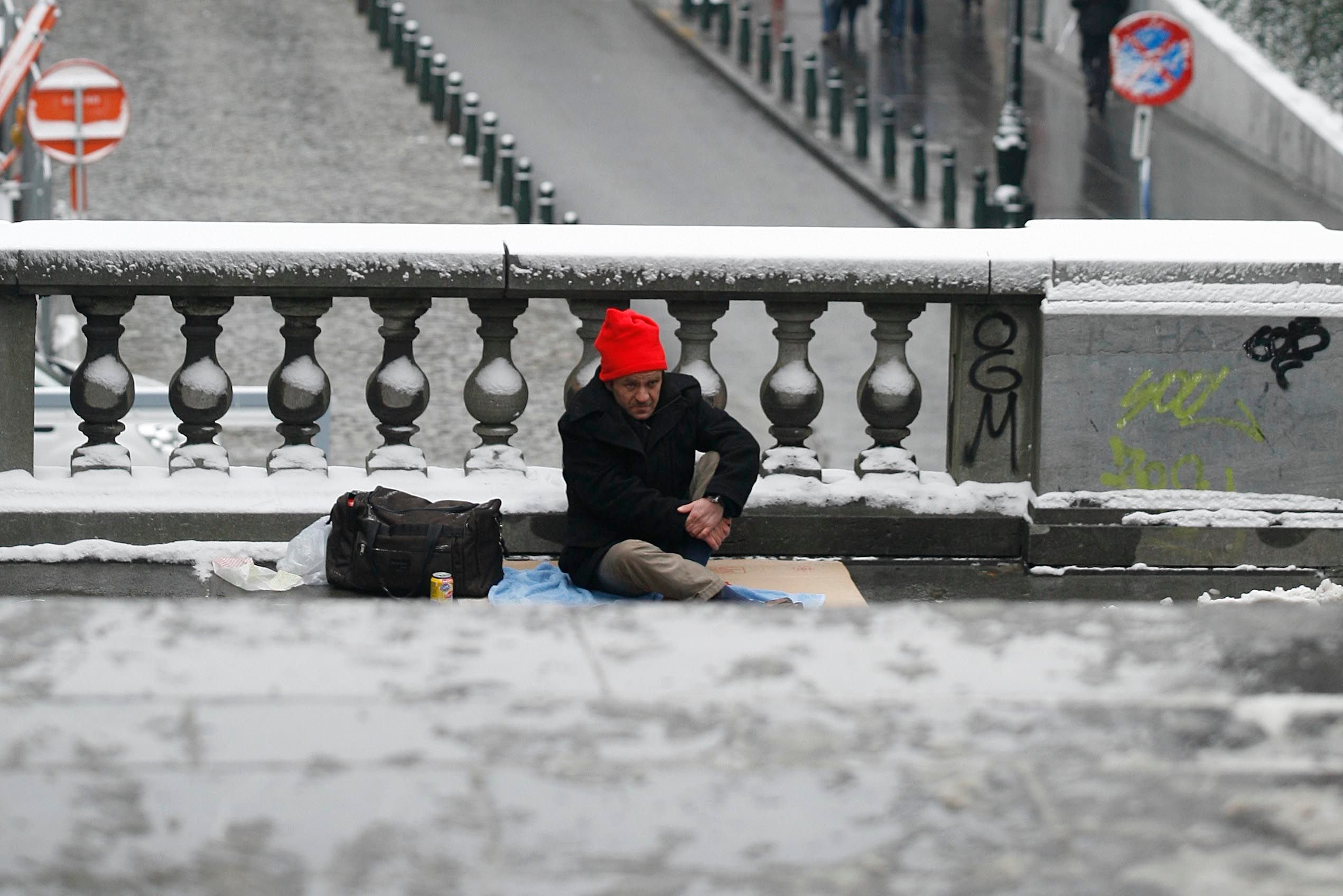 'Extreme cold' plan activated for Brussels homeless