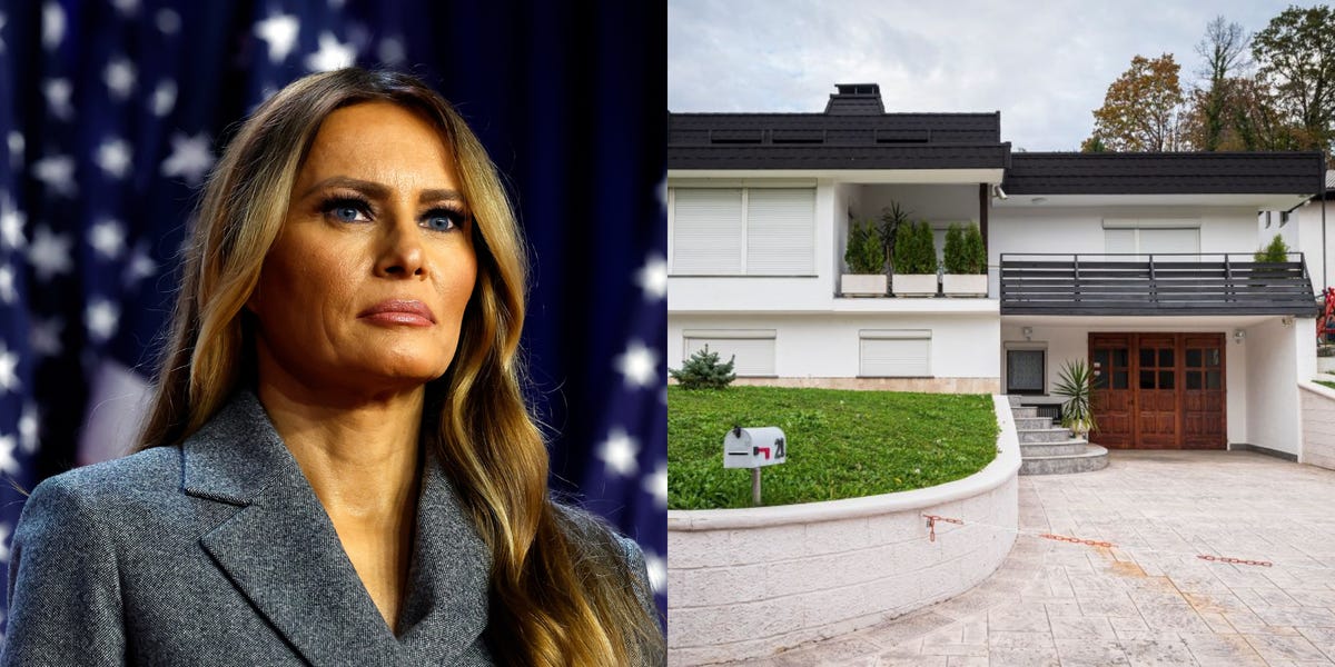 Photos of Melania Trump's Slovenia hometown show her humble beginnings