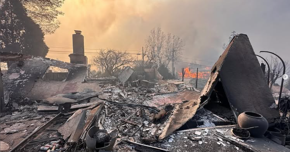 Irishman caught in LA wildfires says it was 'worse than being in a movie' after losing everything in 'just five hours'