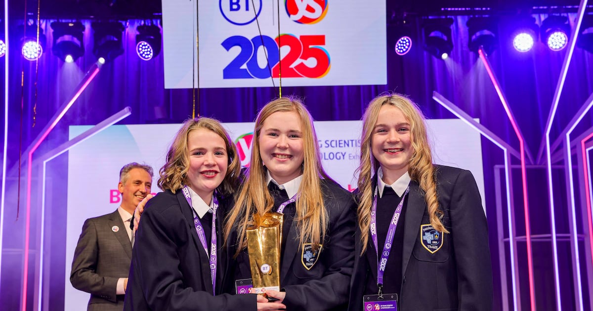 Young Scientist exhibition winners: Three Kerry sisters develop app to improve emergency response