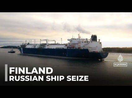 Finland Seizes Ship Carrying Russian Oil In Cutting Of Underseas Cable