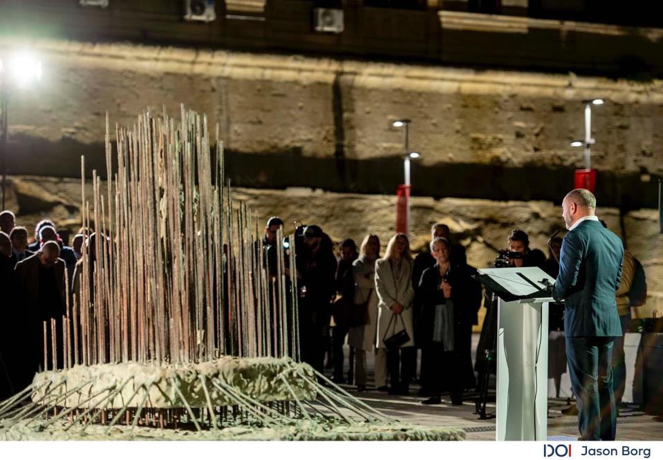 Inauguration of the first exhibition by a Maltese artist at MICAS