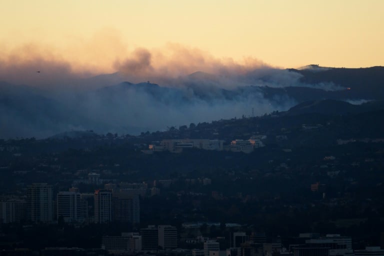 Braced with fire defenses, Getty art center faces LA flames