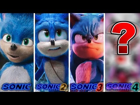 Evolution of Sonic the Hedgehog Movies [4K]