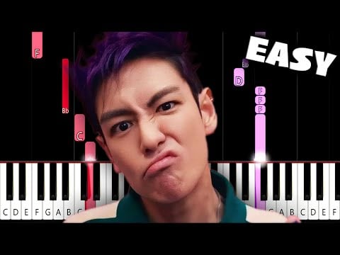 Squid Game Season 2 - Mingle Game Song - EASY Piano Tutorial