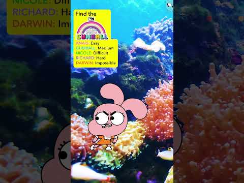 Find The Characters Under The Sea Challenge #theamazingworldofgumball #CartoonNetwork