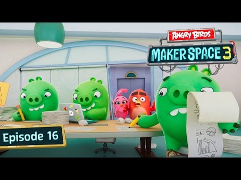 Angry Birds MakerSpace S3 Ep. 16 | Hardly Working