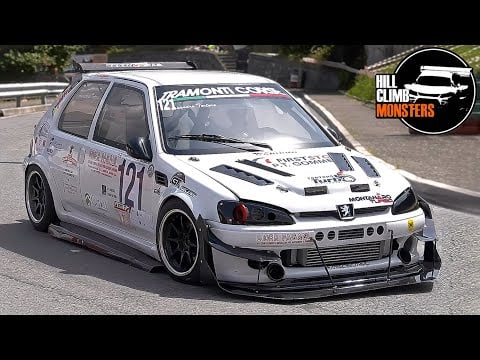 400+Hp/820Kg PEUGEOT 106 GTi Turbo || INSANE ONBOARD Action