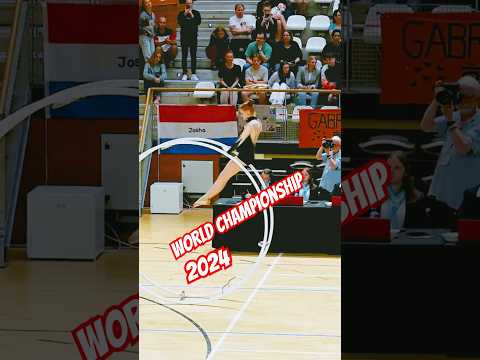 World Championships #2024 in Gymwheel Woman Straight Line Finals Karina Peisker #gymwheel #gymreels